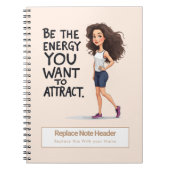 Personalized Motivational Notebook Notitieboek (Voorkant)