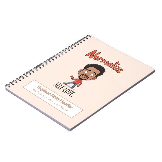 Personalized Motivational Notebook Notitieboek (Linkerzijde)