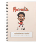 Personalized Motivational Notebook Notitieboek (Voorkant)