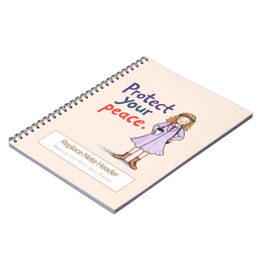 Personalized Motivational Notebook Notitieboek (Linkerzijde)