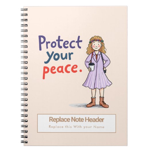 Personalized Motivational Notebook Notitieboek (Voorkant)