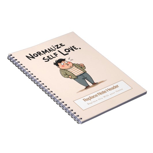 Personalized Motivational Notebook Notitieboek (Rechterzijde)