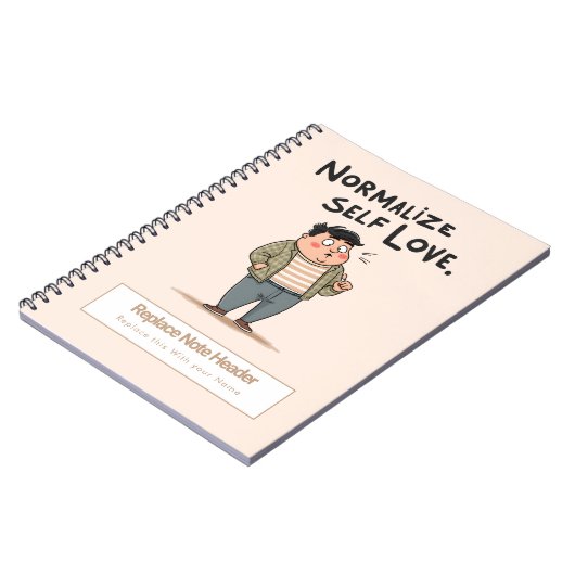 Personalized Motivational Notebook Notitieboek (Linkerzijde)