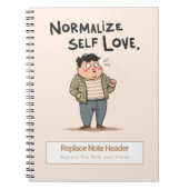 Personalized Motivational Notebook Notitieboek (Voorkant)