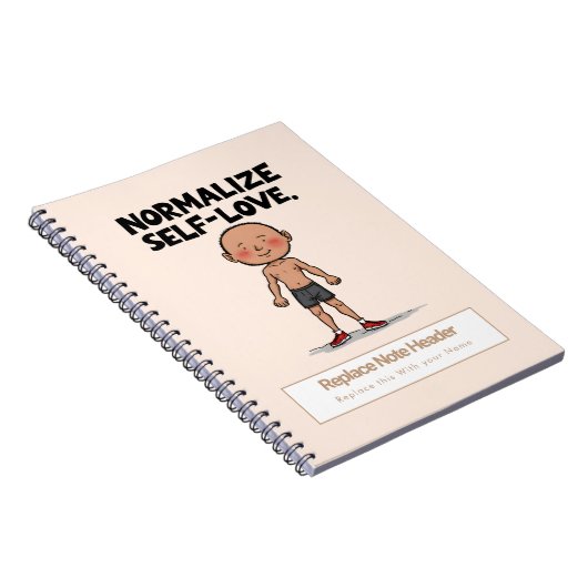 Personalized Motivational Notebook Notitieboek (Rechterzijde)