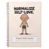 Personalized Motivational Notebook Notitieboek (Voorkant)
