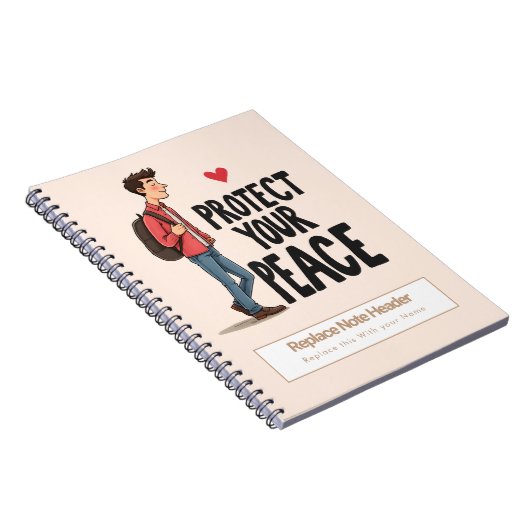 Personalized Motivational Notebook Notitieboek (Rechterzijde)