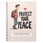 Personalized Motivational Notebook Notitieboek (Voorkant)