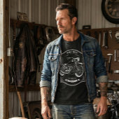 Personalized Motorcycle Biker Gift T-Shirt