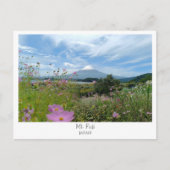 Personalized, Mount Fuji, Japan Briefkaart (Voorkant)
