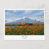 Personalized, Mount Fuji, Japan Briefkaart (Voorkant)