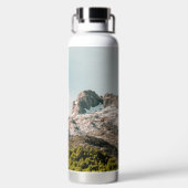 Personalized Mountain Landscape and adventure Waterfles (Achterkant)