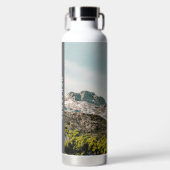 Personalized Mountain Landscape and adventure Waterfles (Voorkant)