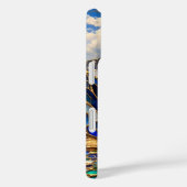 Personalized Mountain Sunset Phone Case (Achterkant / Rechts)