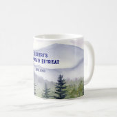 Personalized Mountain Themed Koffiemok (Voorkant rechts)