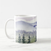 Personalized Mountain Themed Koffiemok (Links)
