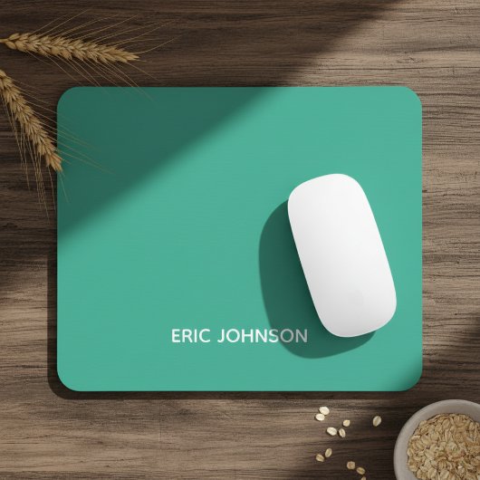 Personalized Mouse Pad, Rustic Elegant Style Muismat