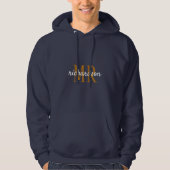 Personalized Mr&Mrs family name hoodie (Voorkant)