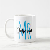 Personalized Mr. & Mrs. Mug Gift for Her and Him Koffiemok (Links)