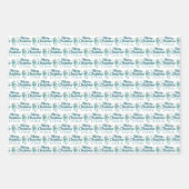 Personalized Mrs. Claus Wrapping Paper Sheets (Voorkant 2)