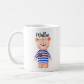 Personalized Mug Bear with Name Koffiemok (Links)