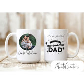 Personalized mug for dad with photo with dad. mok