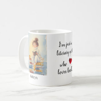 Personalized Mug "Literary Girl" Koffiemok