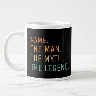 Personalized Mug, The Man The Myth The Legend, Gia Grote Koffiekop