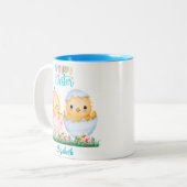 Personalized Mug Tweekleurige Koffiemok (Voorkant links)