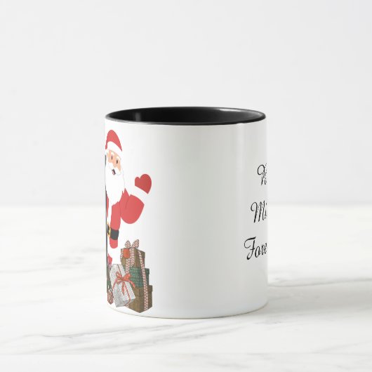 Personalized Mug with Letter Mok (Midden)