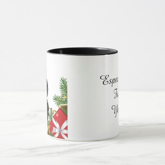 Personalized Mug with Letter Mok (Midden)