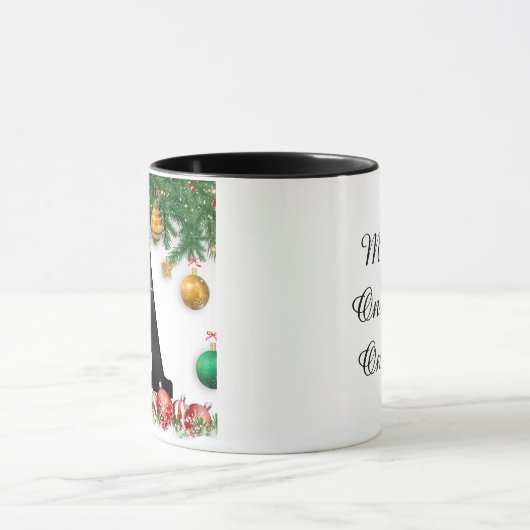 Personalized Mug with Letter Mok (Midden)
