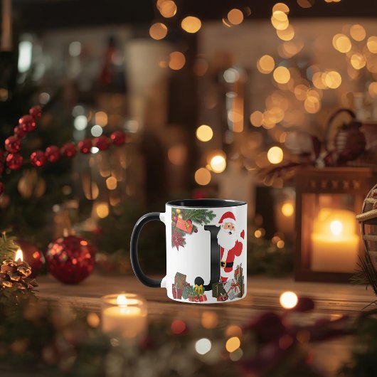 Personalized Mug with Letter Mok