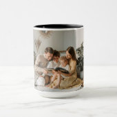 Personalized mug with monogram and family photo mok (Midden)