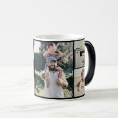 PERSONALIZED MUG, WITH PHOTOS FOR THE HAPPIEST DAD MAGISCHE MOK (Voorkant rechts)