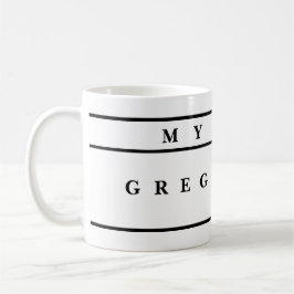 personalized Mugs With Names Koffiemok