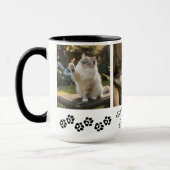 Personalized Multi-Photo Pet Lover Mug  Mok (Links)