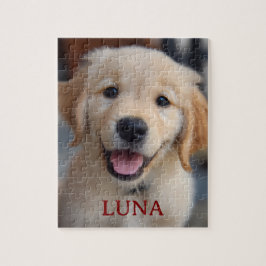Personalized My Dog Photo and Name Puzzle Gift Legpuzzel