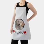 Personalized My Dog Photo & Name Apron Schort (Insitu)