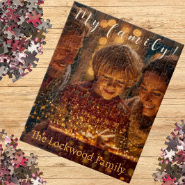 Personalized My Family Name I Photo Keepsake  Legpuzzel