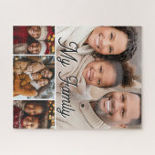 Personalized My Family Photos Template Legpuzzel (Horizontaal)