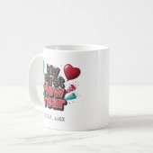 Personalized My First New Year Mug – Custom Name Koffiemok (Voorkant links)