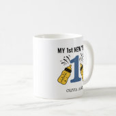 Personalized My First New Year Mug – Custom Name Koffiemok (Voorkant rechts)