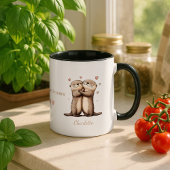 Personalized My Heart Is Yours Otter Mug Koffiemok