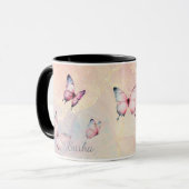 Personalized Mystic Butterfly MugMug Mok (Voorkant links)