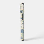 Personalized Name Blue Wildflowers iPhone 15 Case (Linkerkant)