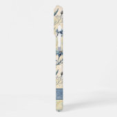 Personalized Name Blue Wildflowers iPhone Hoesje (Linkerkant)