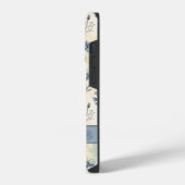 Personalized Name Blue Wildflowers iPhone Hoesje (Linkerkant)