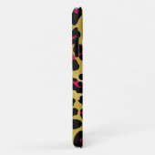 Personalized Name Chic Gold Glitter Black Leopard  Case-Mate iPhone Case (Achterkant/rechts)