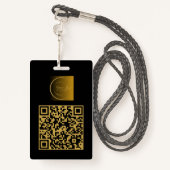 Personalized Name Chocolate Festival VIP Pass Badge (Achterkant met draagriem)